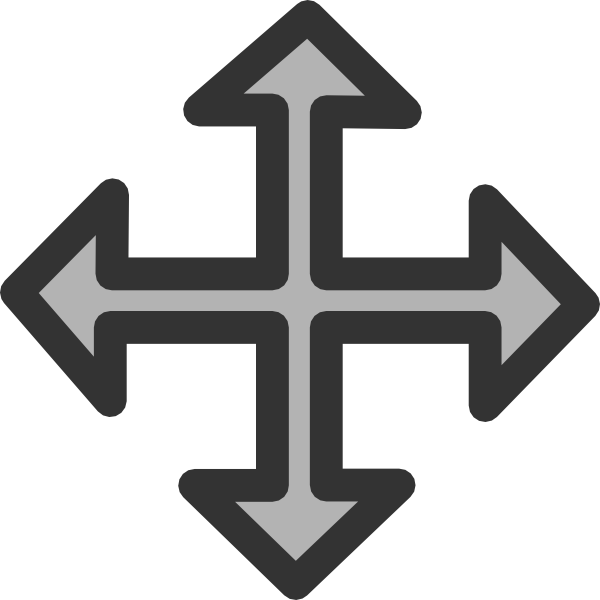 600x600 Move Symbol Clip Art