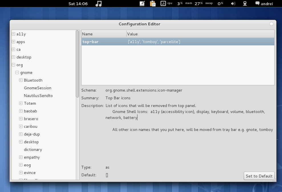 989x673 Move Icons From Message Tray To The Top Gnome Shell Panel