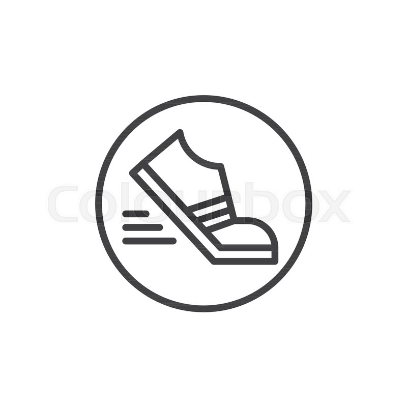 800x800 Movement Photography Line Icon, Stock Vector Colourbox