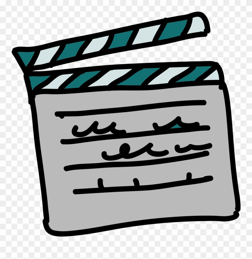 880x903 Movie Clapper Icon