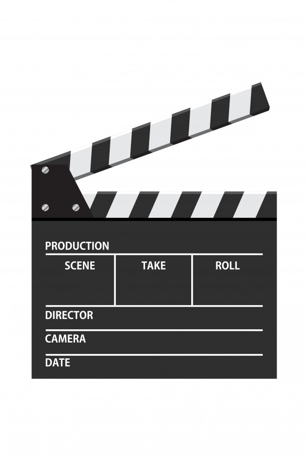 626x938 Movie Clapper Board Vector Illustration Video Icon Film Making
