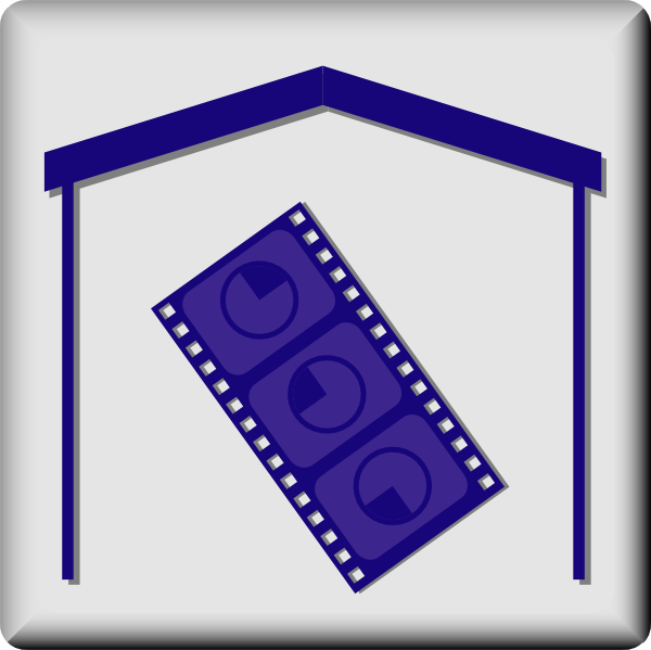 600x599 Hotel Icon In Room Movie Clip Art