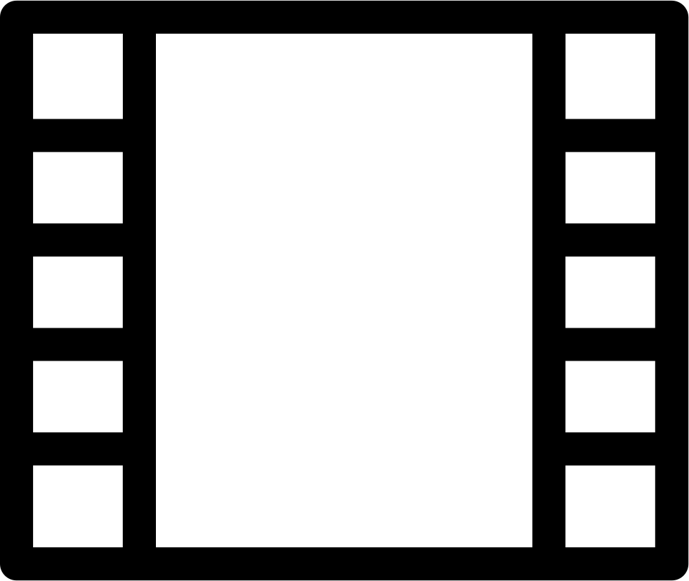 981x828 Movie Clip Button Png Icon Free Download