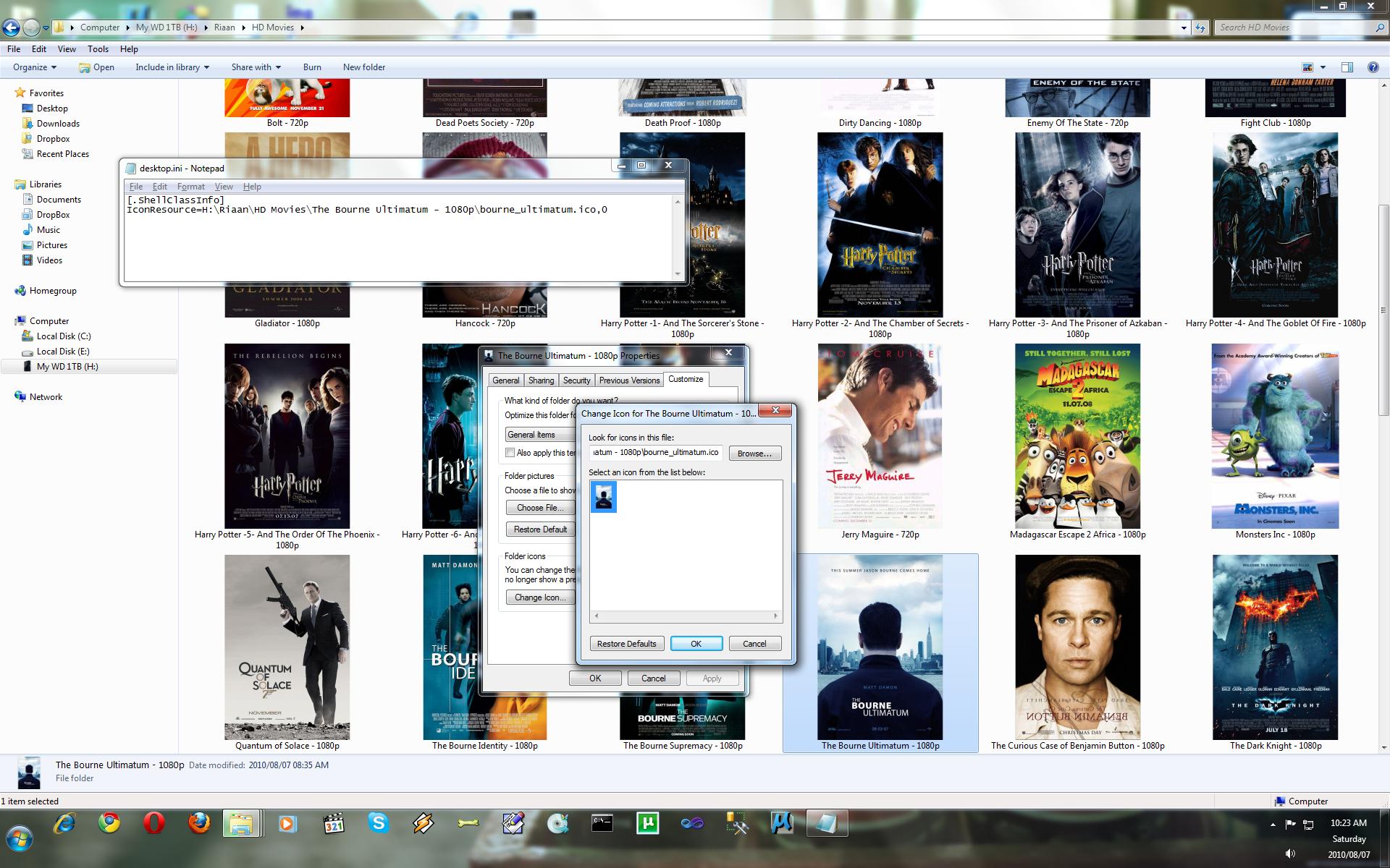 1920x1200 Systematically Change Folder Icons In Windows To Accommodate