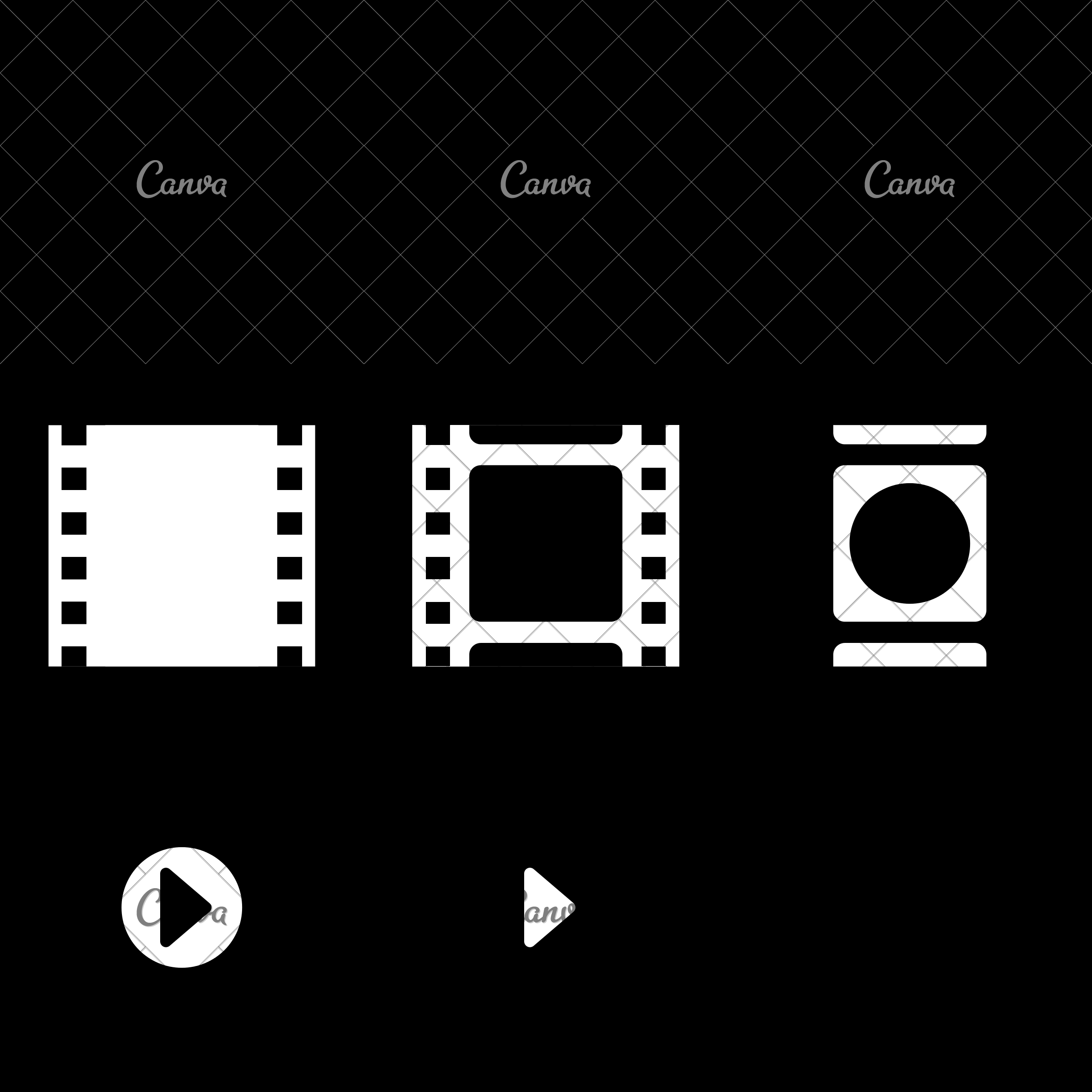 2400x2400 Film Strip Movie Icon