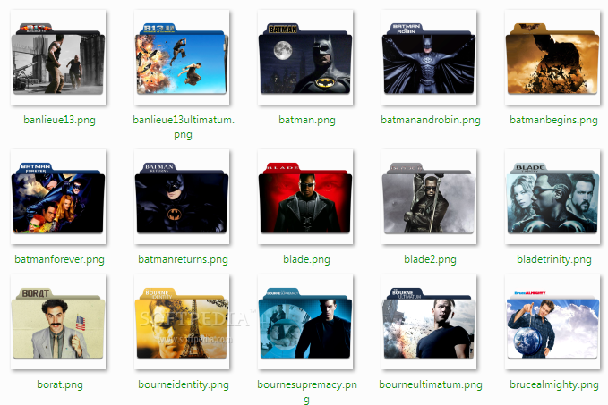 679x453 Download B Movie Folder Icon Pack