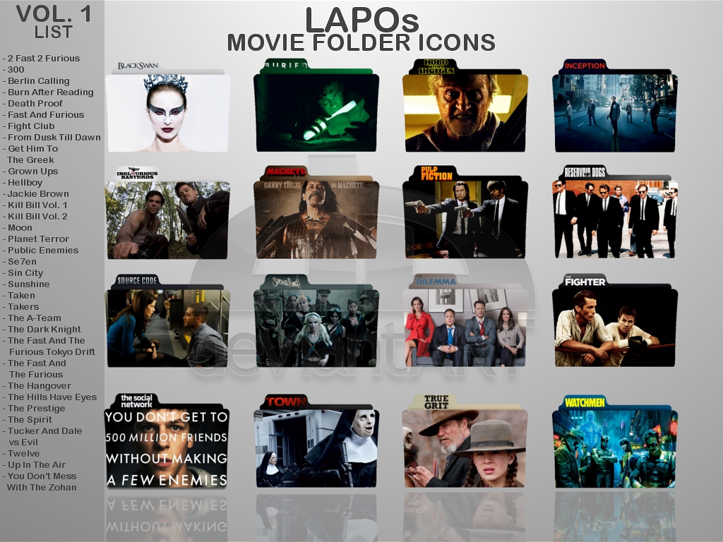 1024x768 Folder Icon Movies