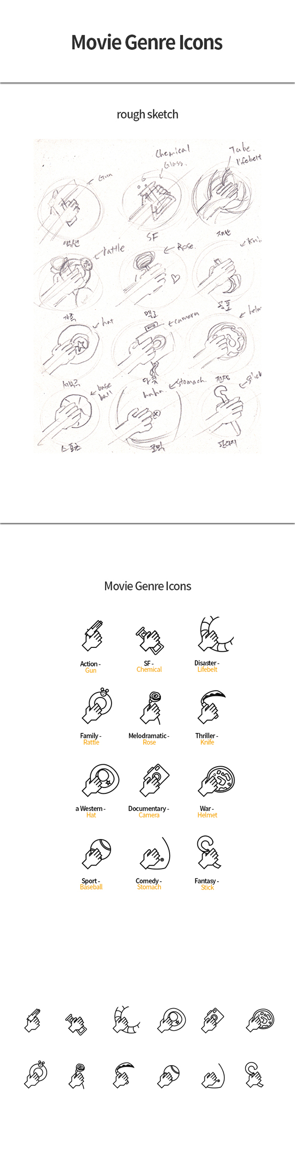 Movie Genre Icons Movie Pictogram On Behance Visual 600x2354 Movie Genre Icons Movie Pictogram On Behance Visual