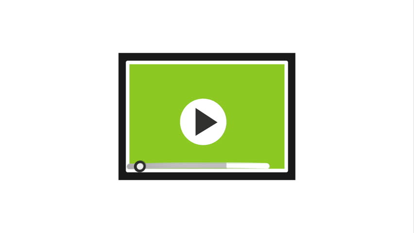 852x480 Movie Icon Design, Video Animation Stock Footage Video