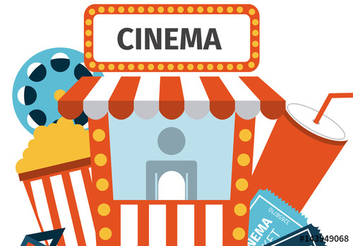 500x348 Movie Theater Icon Buy This Stock Template And Explore Similar