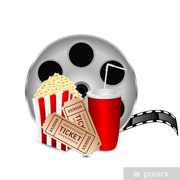 700x700 Movie Icon Items For Cinema Isolated On White Background Reel
