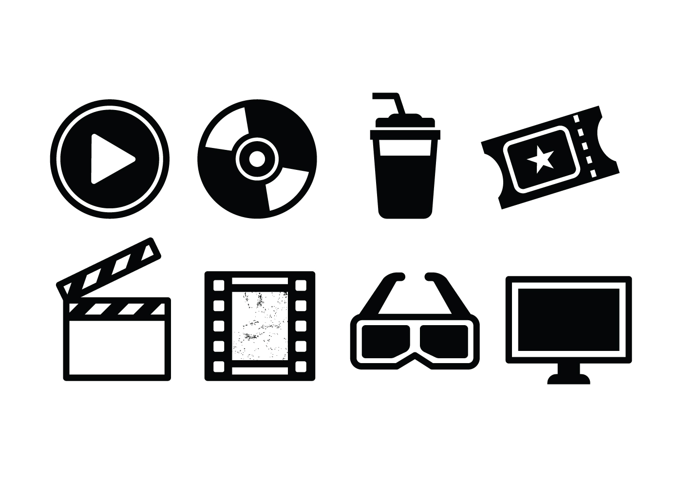 1400x980 Free Movie Icon Set