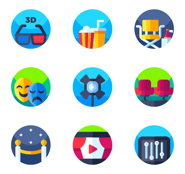 600x564 Movie Icon Packs