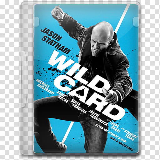 512x512 Movie Icon Wild Card, Jason Statham Wild Card Dvd Case