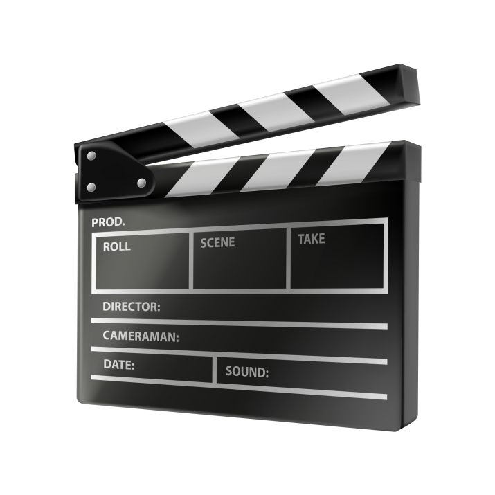 715x715 Clapperboard, Movie Icon Png Hd Clapperboard, Movie Icon Png