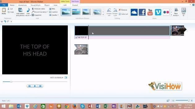 630x354 Add And Edit Text In Windows Movie Maker