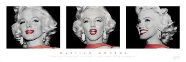 640x216 Marilyn Monroe Red Lips Bernard Of Hollywood Movie Star Icon