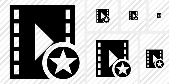580x290 Movie Icon Symbol Black Professional Stock Icon And Free Sets