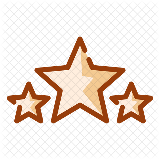 512x512 Rating Star Icon Of Colored Outline Style