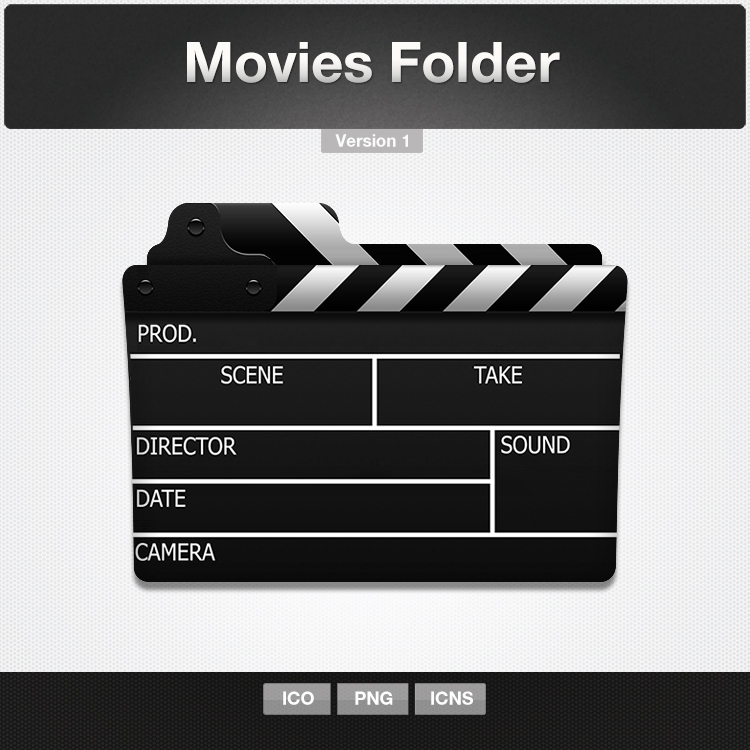 750x750 Movies Folder Icon
