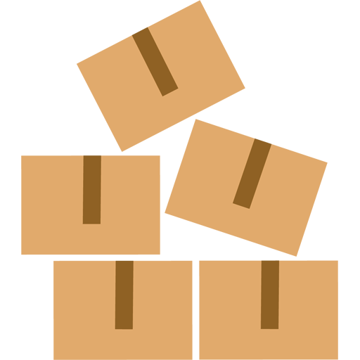 512x512 Moving And Packing Brown Icon