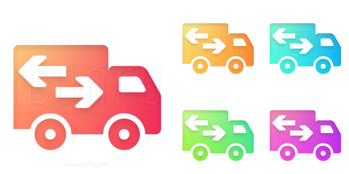 1200x600 Moving Truck Icon
