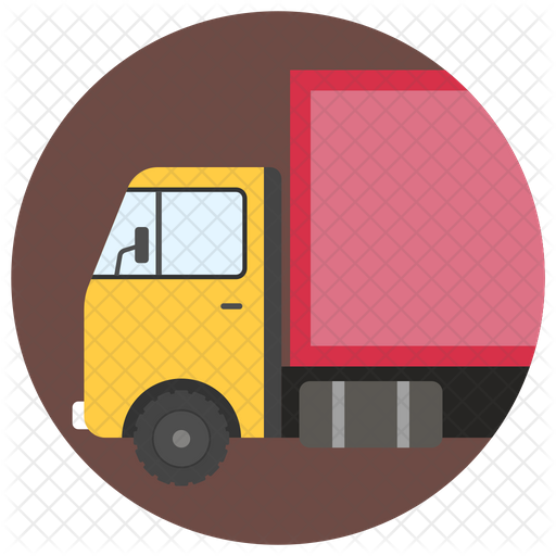 512x512 Shipping Truck Icon Of Rounded Style