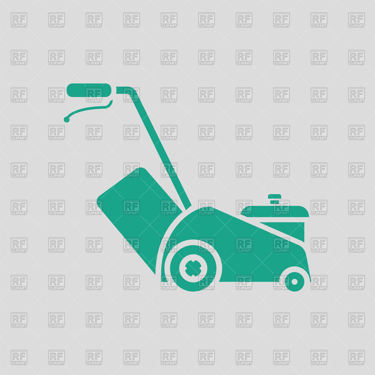 1200x1200 Lawn Mower Icon Vector Image Of Signs, Symbols, Maps Angelp
