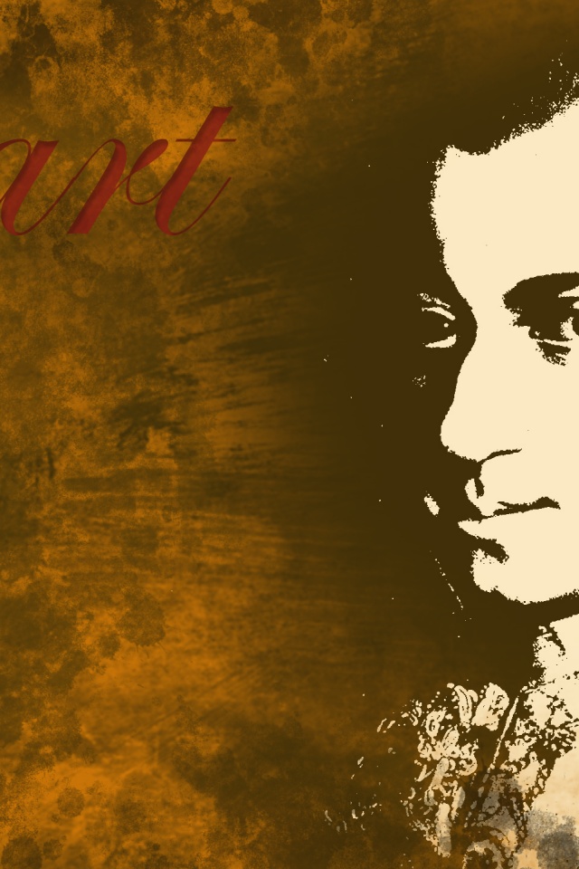 640x960 Fallen Icon Mozart Iphone Wallpaper