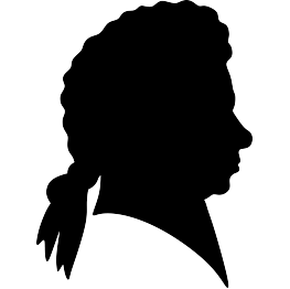 263x262 Free Mozart Silhouette School Decorating Music Silhouette