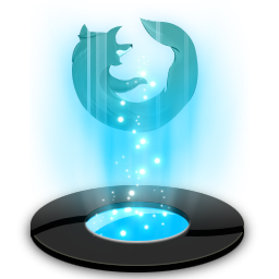 256x256 Mozilla Firefox Hologram Icon, Png Clipart Image