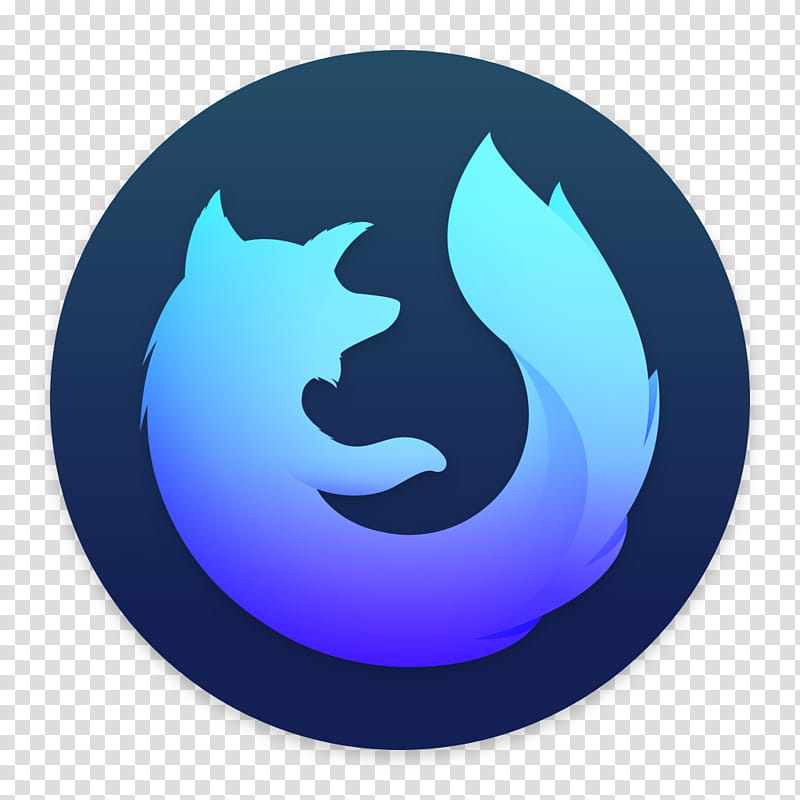 800x800 Clay Os A Macos Icon, Firefox Nightly, Blue And Black Mozilla