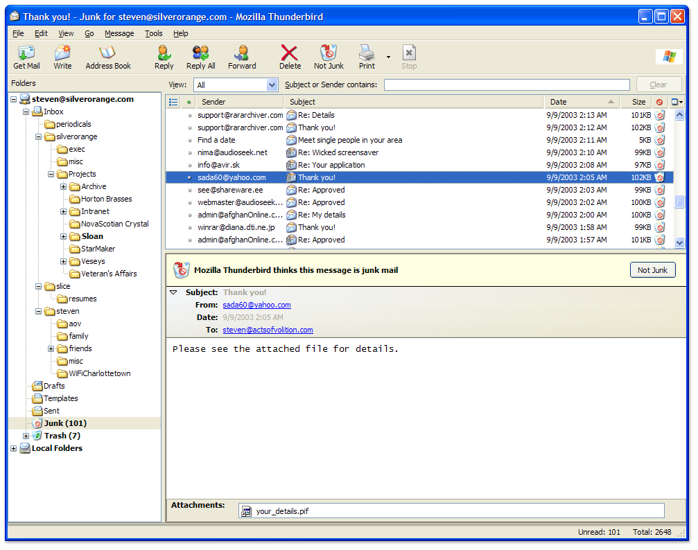 1007x794 Luna Blue Theme For Mozilla Thunderbird Development Version