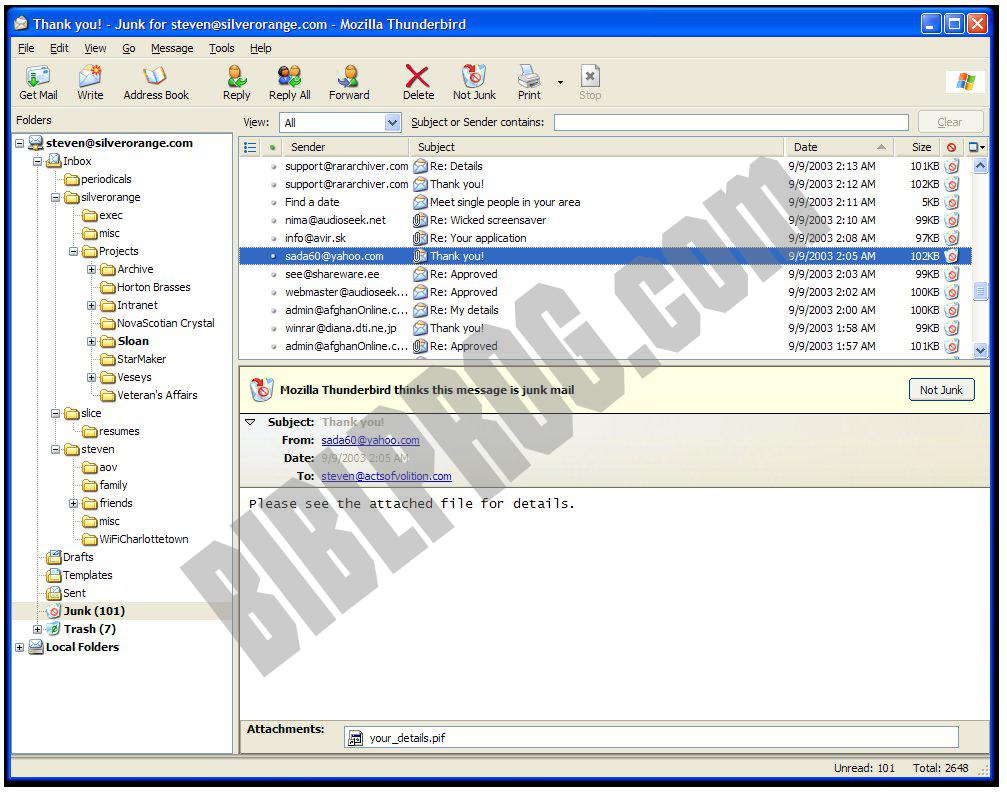 1007x794 Mozilla Thunderbird Free Download