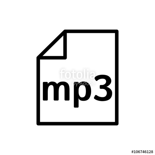 500x500 Icon Audio Format Stock Image And Royalty Free