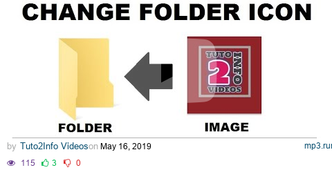 480x246 Download How To Change Folder Icon Into Your Own Photo Folder