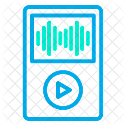 256x256 Player Icon Of Colored Outline Style