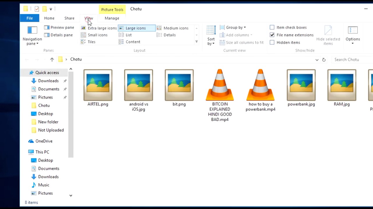 1280x720 How To Show Photovideo Intead Of Icon