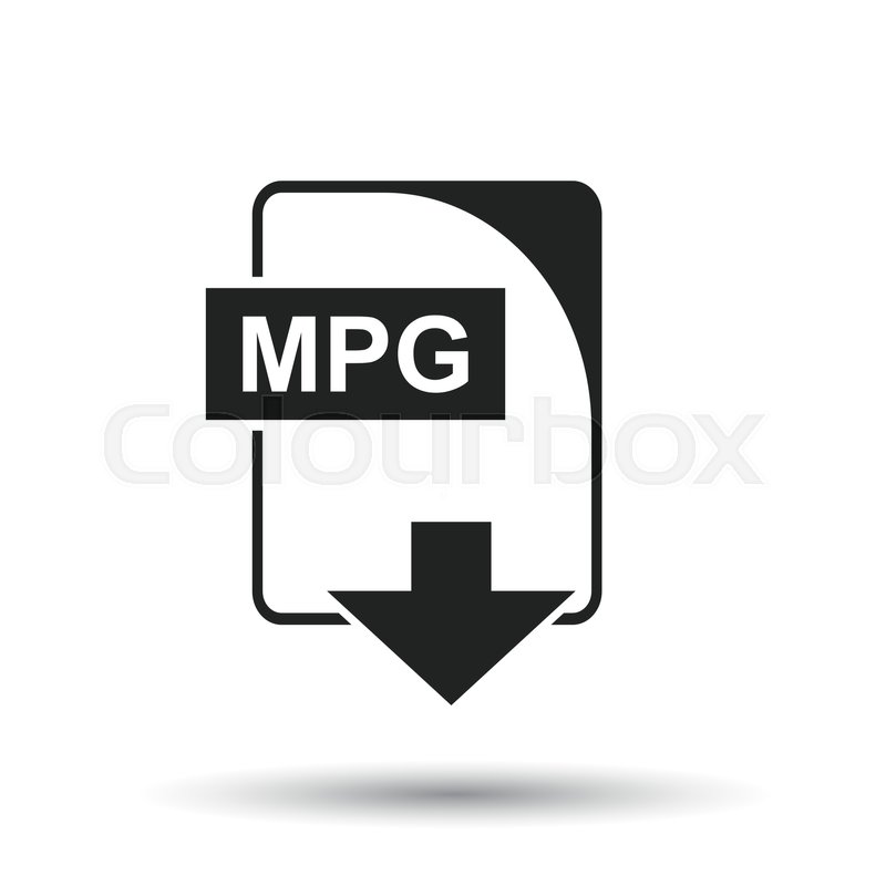 800x800 Mpg Icon Flat Vector Illustration Stock Vector Colourbox