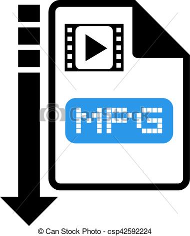 380x470 Design Of Download Mpg Symbol