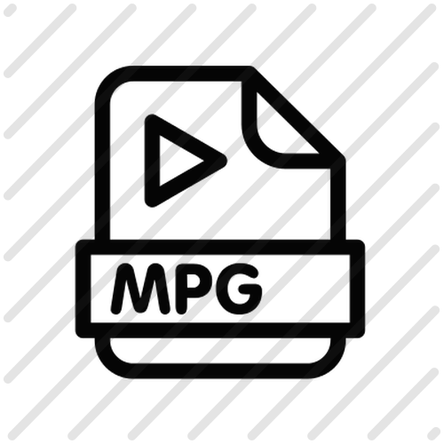 500x500 Document, Mpg, Video, Movie, Cinema, Clip, Extension, File, Format