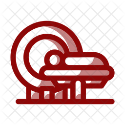 256x256 Mri Icon Of Colored Outline Style