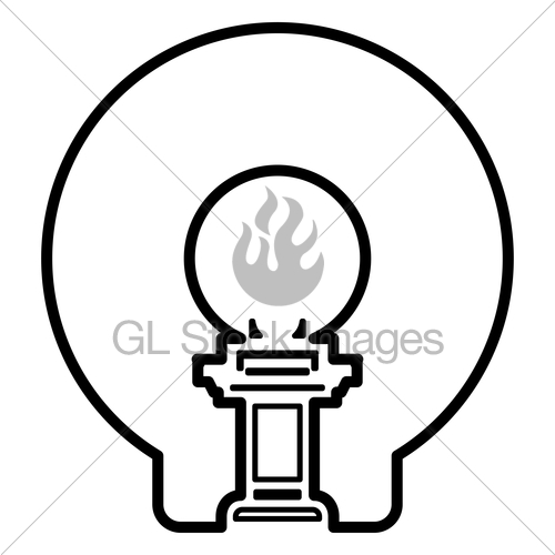 500x500 Mri Diagnostic Icon Black Color Fill Illustration Gl Stock Images