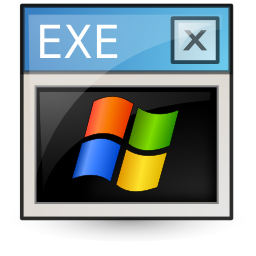 256x256 Dos, Executable, Ms Icon