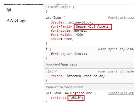 477x375 Office Ui Fabric Core Some Icons Are Not Showing