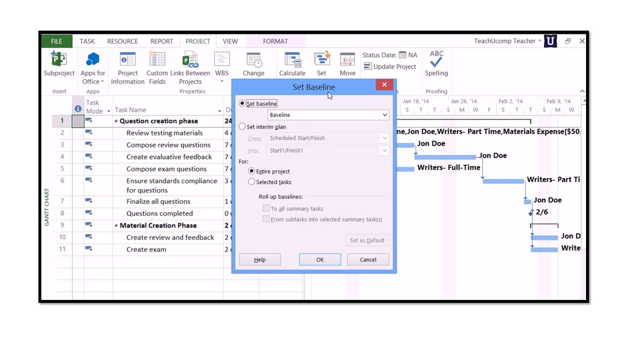 1280x720 Tracking Project Tasks In Microsoft Project