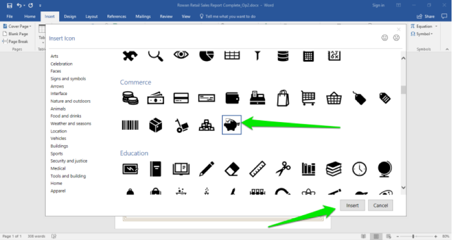 909x484 Icons In Word Computer Applications For Managers