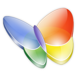 256x256 Msn Butterfly Icon Download Msn Buddy Icons Iconspedia