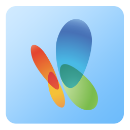 256x256 Msn Icon Flat Gradient Social Iconset Limav