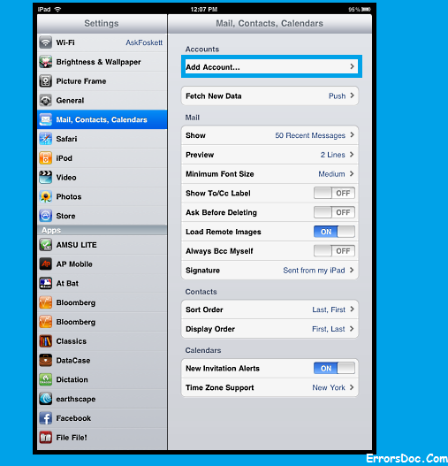 507x527 Msn Email Imap Server Setting For Outlook, On Ipad, Mac Android